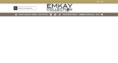 Desktop Screenshot of emkaycollection.co.uk