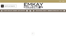 Tablet Screenshot of emkaycollection.co.uk